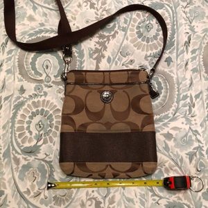 Coach cross body purse
